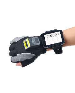 SMP WT04 Android Ruggedised Wearable Computer + SMP02 2D glove barcode scanner