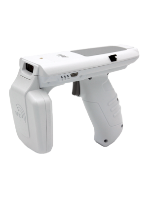 ATID ATS200 2D barcode scanner, UHF RFID reader, Bluetooth, Pistol Grip Handle and Cradle